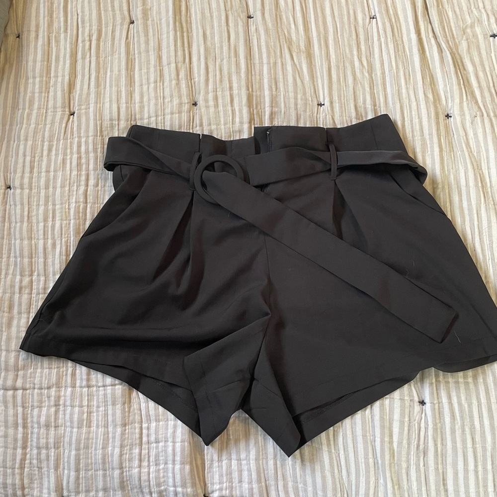 Black womens shorts